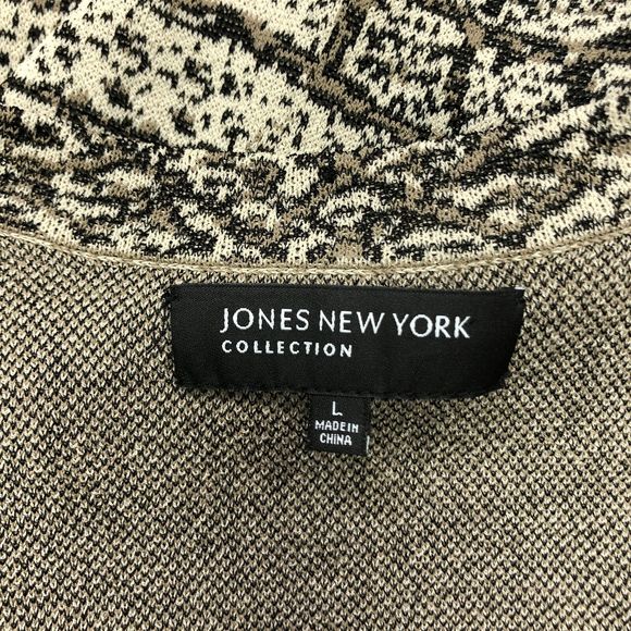 Jones New York Collection Women Knit Cardigan Sweater Size Large M132 -23 - Picture 6 of 14